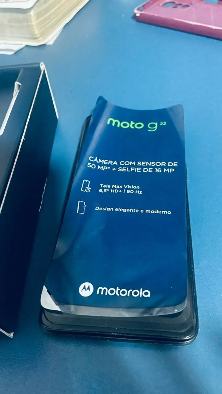 Celular Moto G²² usado 128 Gb  - Foto 4