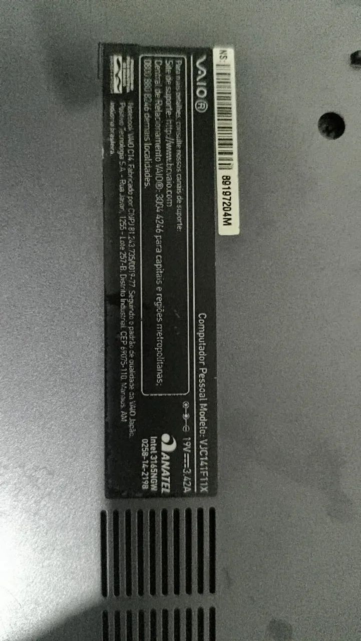 Vendo NOTEBOOK WAIO - Foto 2