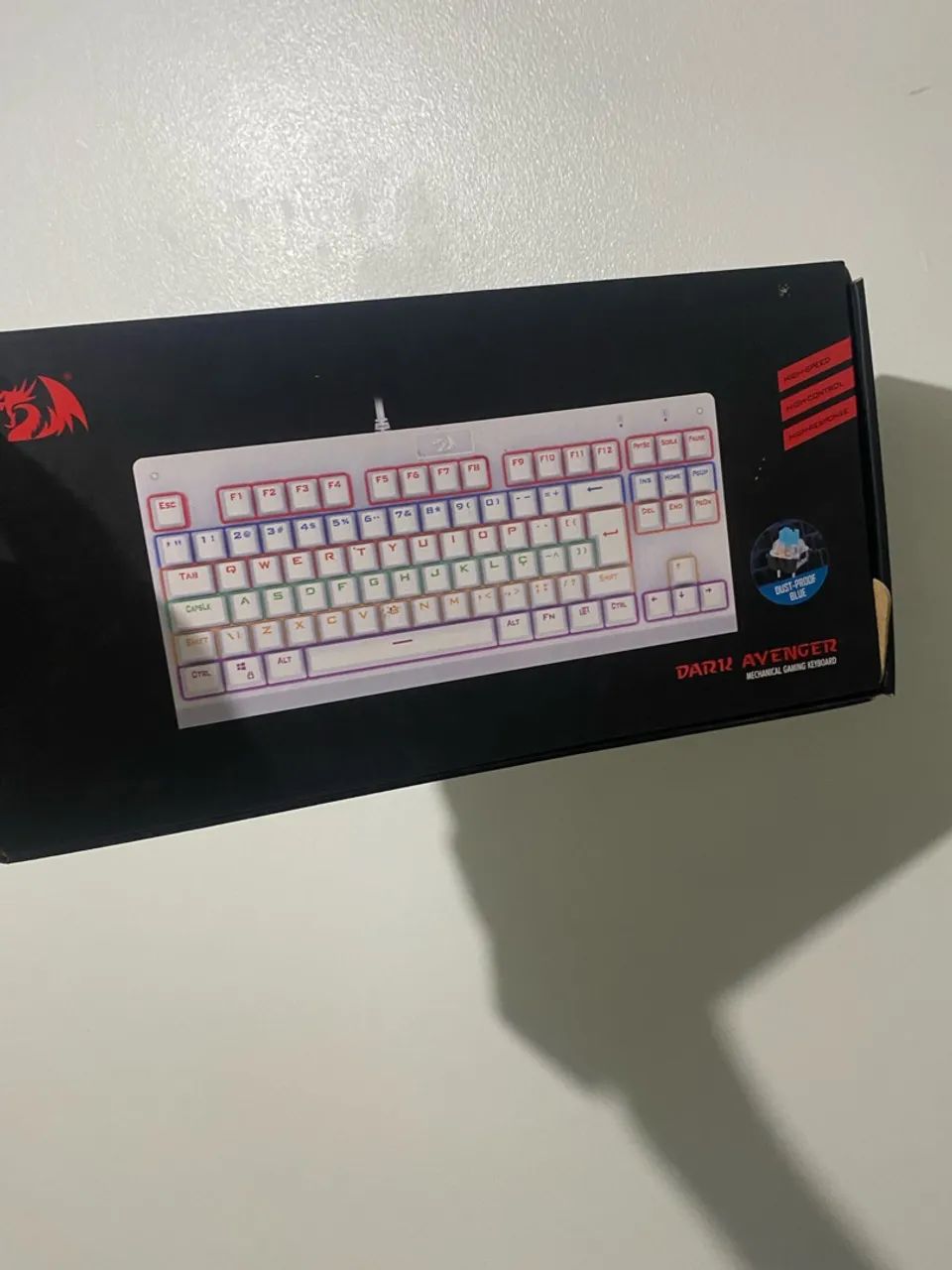 Teclado mecanico Redragon Dark avenger white - Foto 4