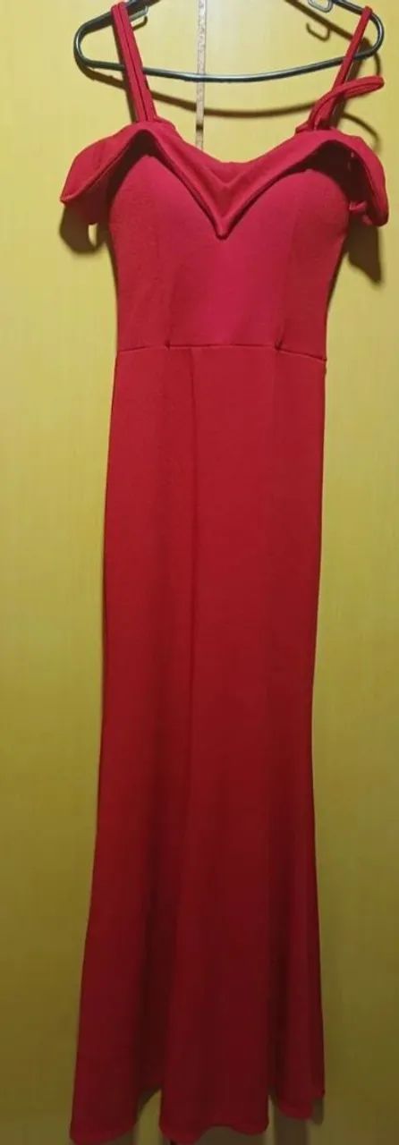 Vestido longo vermelho  - Foto 2