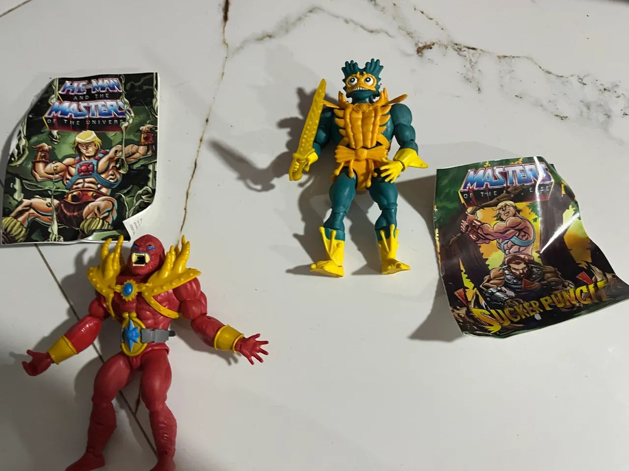 Bonecos fera e aquático LOP Masters of the universe Origins  - Foto 2