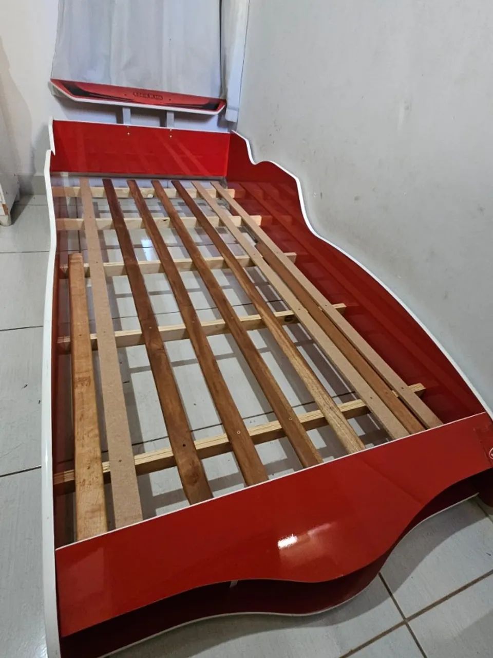 Cama Infantil Modelo Fórmula 1 - Sem Colchão - Foto 3