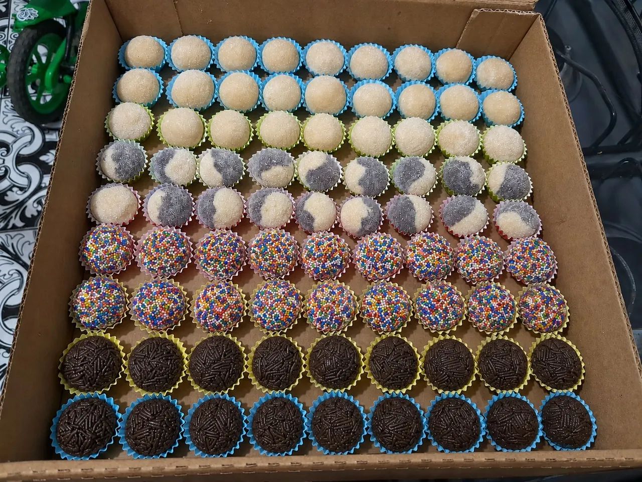 Cento de brigadeiro