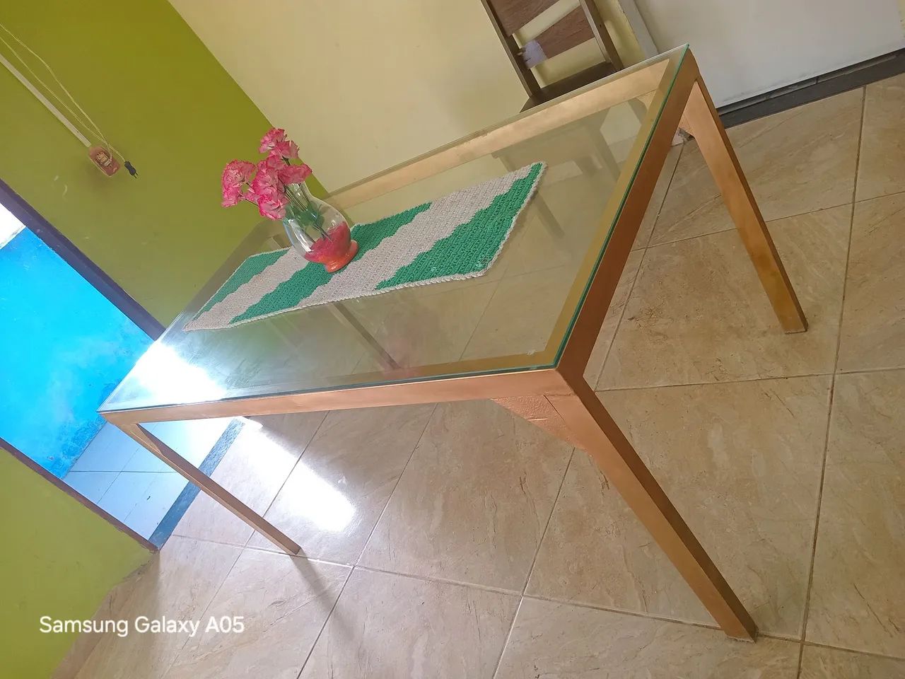 Mesa de vidro 
