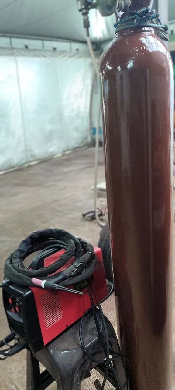Solda TIG + cilindro 10m³