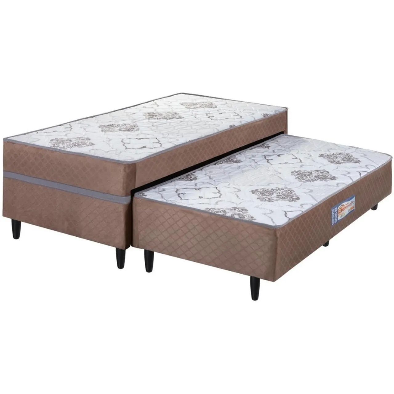 Cama Box Solteiro com Auxiliar Açucena D28 - ECOTEC/ entrega rápida  - Foto 3