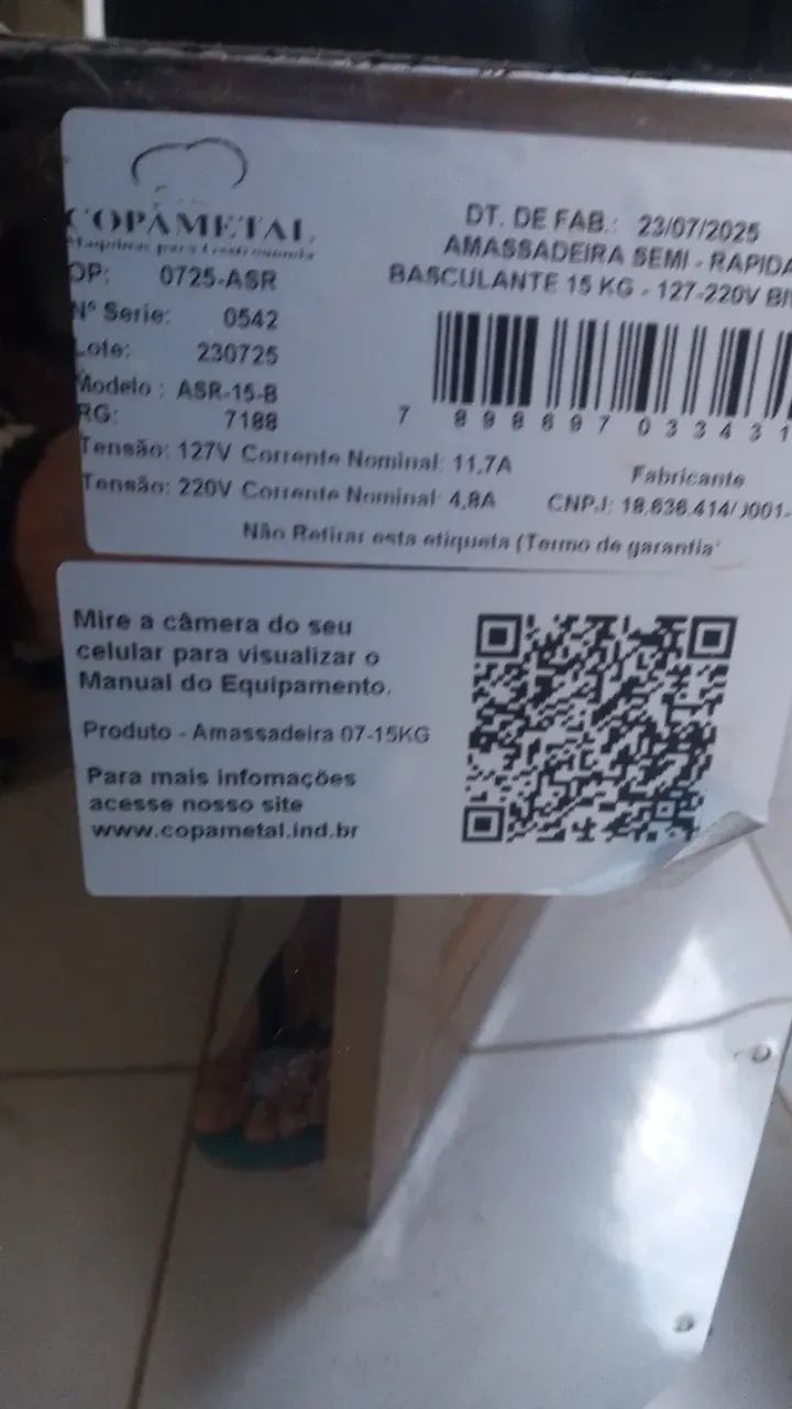 Masseira copa metal 7 a 15 kg  - Foto 3