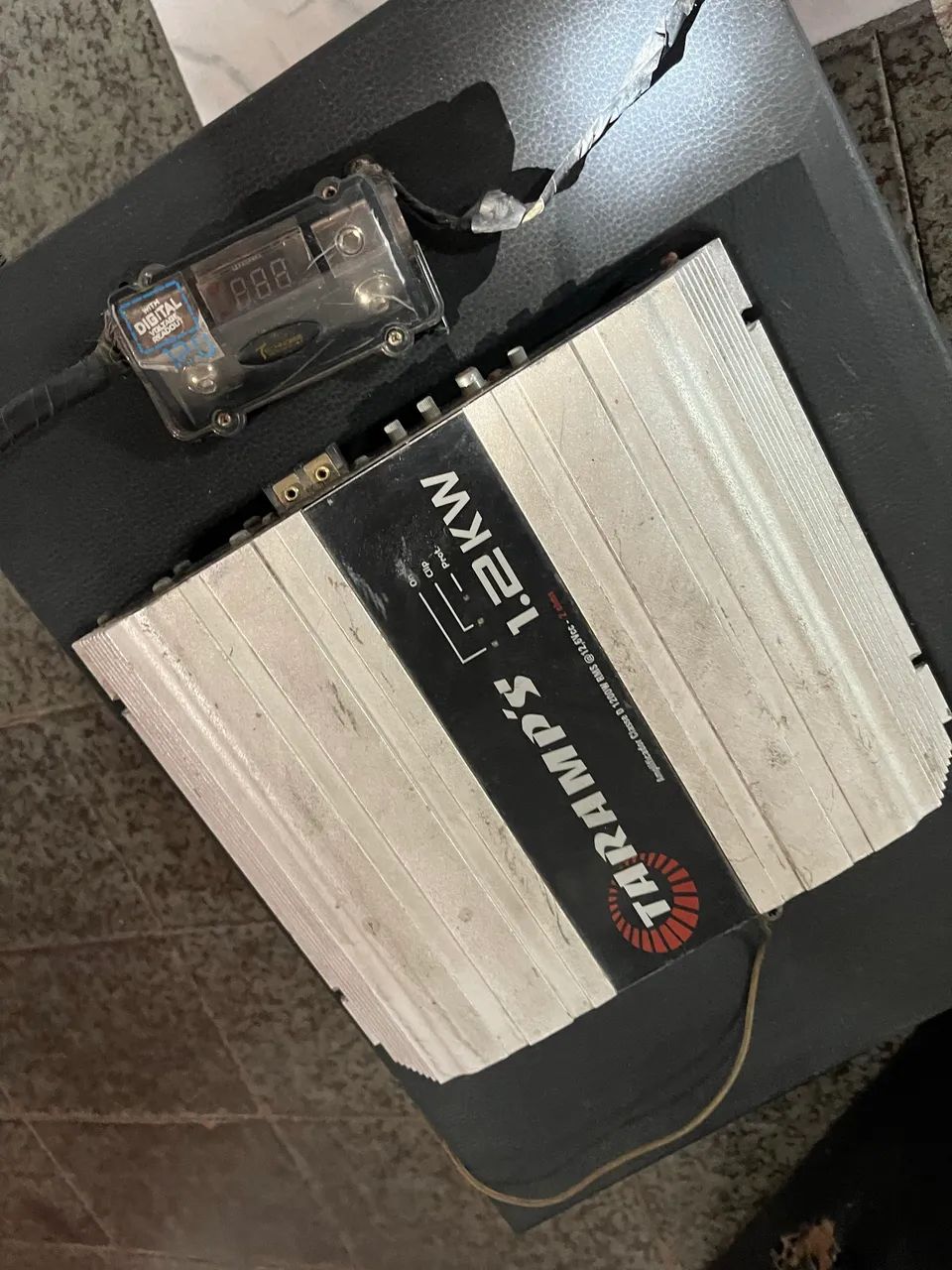 Subwoofer Bravox + Potência Taramps + voltímetro  - Foto 4