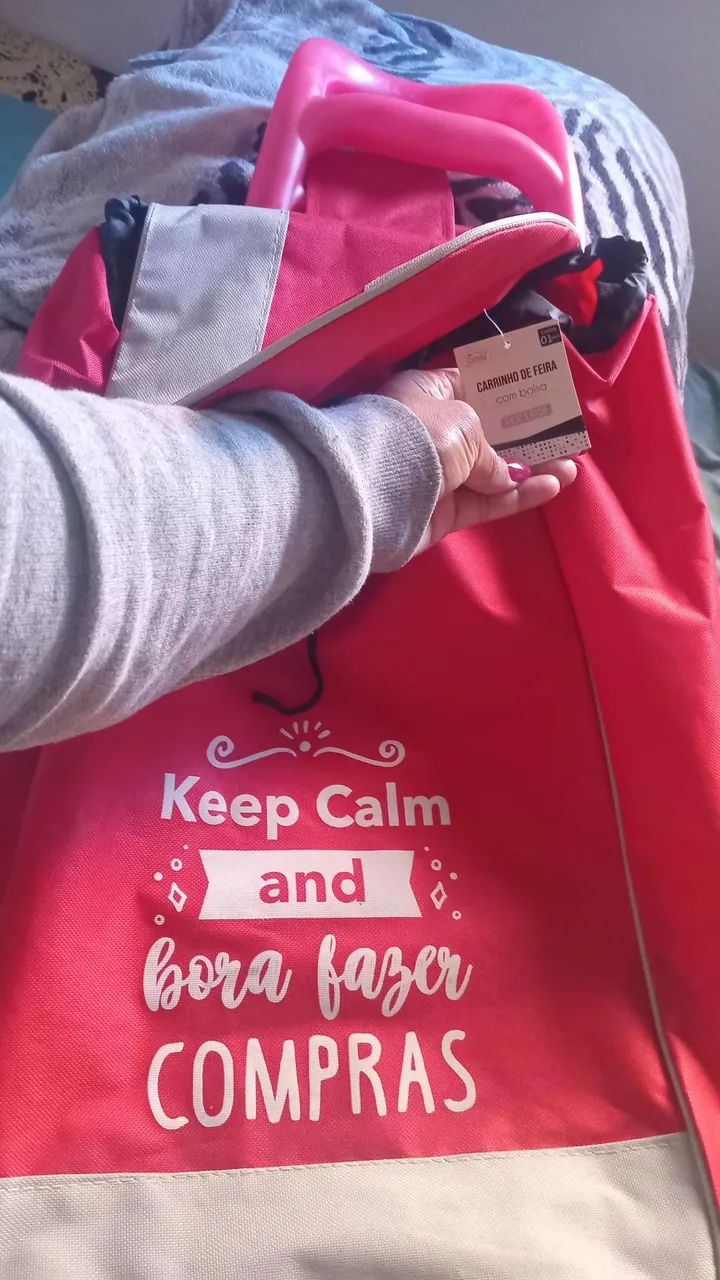 carrinho bolsa sacola - Foto 3