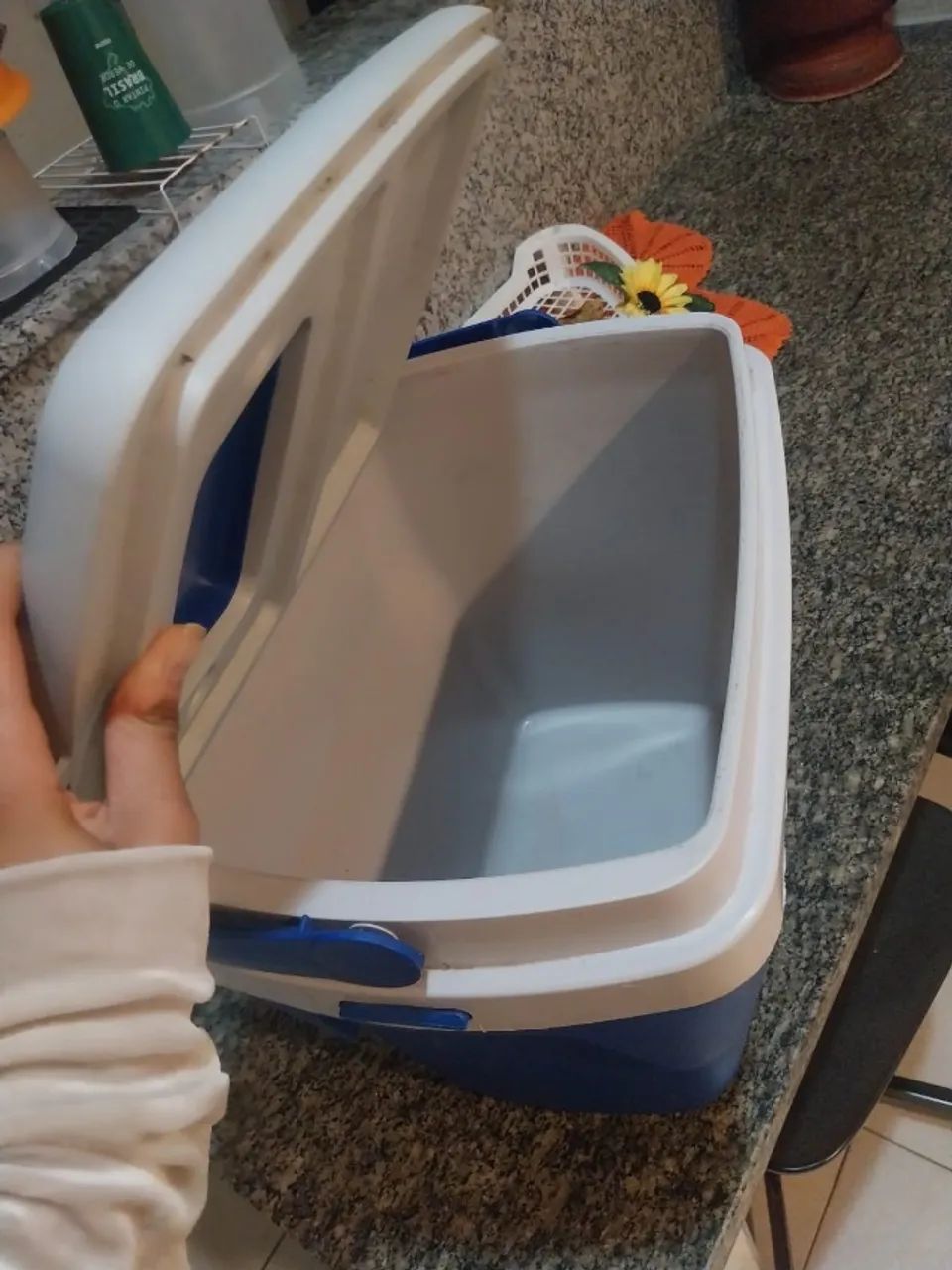 Caixa Térmica 28l Tropical Azul Soprano