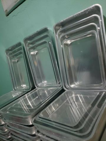 Conjunto de forma de bolo quadrada 4 peças