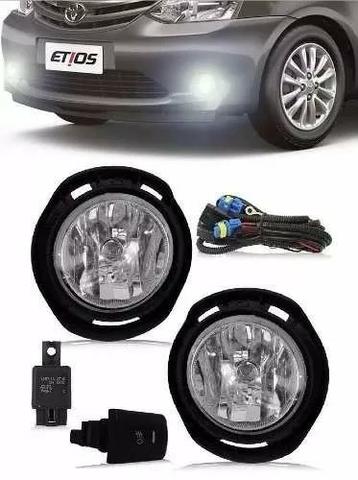Kit Farol Milha Neblina Toyota Etios 2012 2013 a 2017 2018