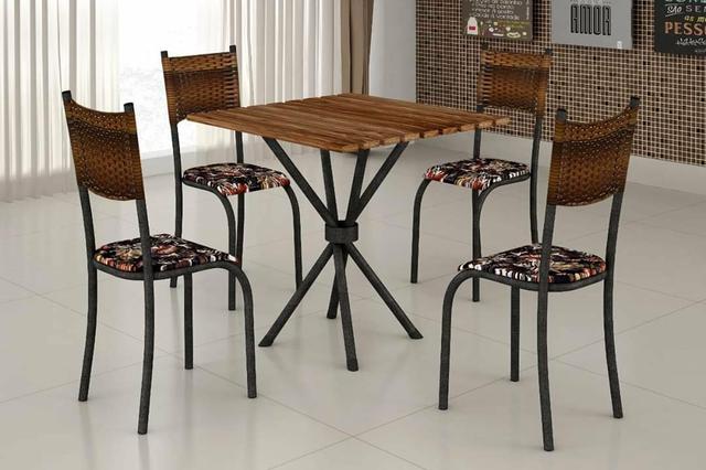 Conjunto Valença 4 cadeiras P527