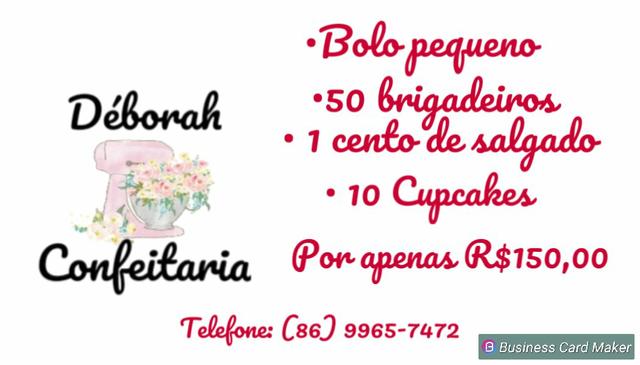 Combo festa econômico