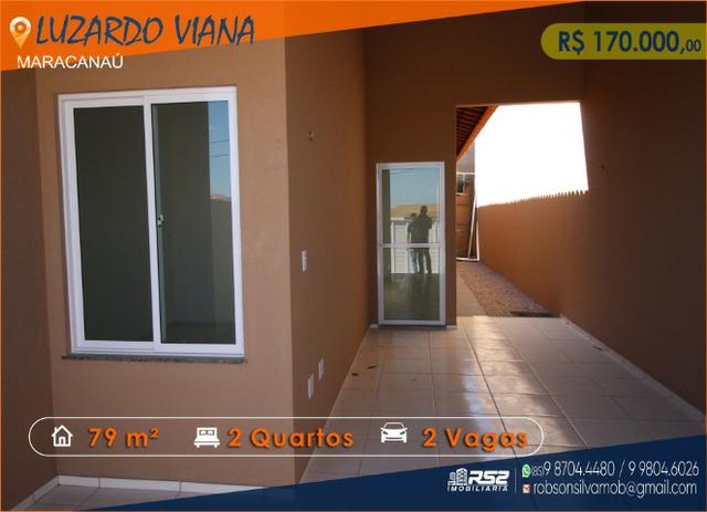 Casa Plana 2 Quartos - ótima localização - Luzardo Viana - Foto 10