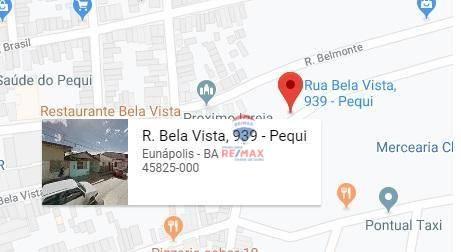 Casa com 3 dormitórios à venda, 59 m² por r$ 70.000 - pequi - eunápolis/ba