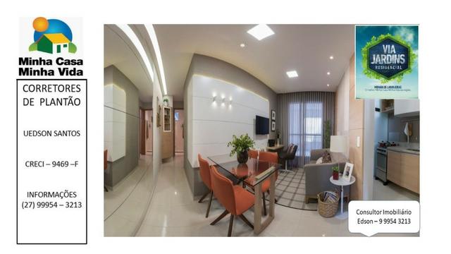 UED-94 - Apartamento 2 quartos com lazer completo em morada de laranjeiras - Foto 7