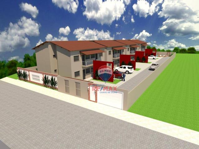 Apartamento com 2 dormitórios à venda, 65 m² por r$ 165.000,00 - cambolo - porto seguro/ba - Foto 3
