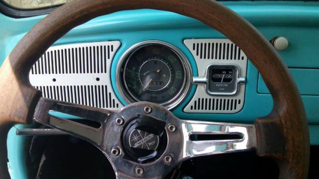 Vendo fusca azul 1970 reliquia - Foto 4