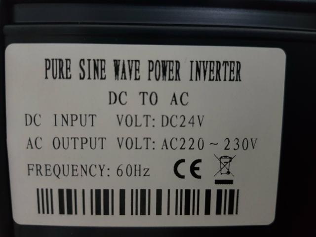 Inversor 24v 220v 2500w senoidal pura - Foto 4