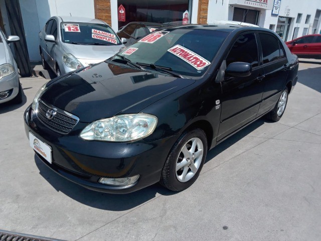 TPYOTA COROLLA 1.8 XLI   AUTOMÁTICO   2.008  FLEX  TROCO E FINANCIO