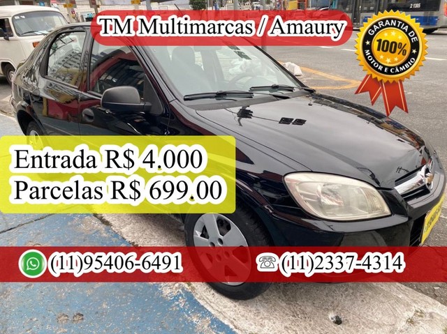 PRISMA 1.0, 2011, ENT. + PARCELAS R$ 699,00