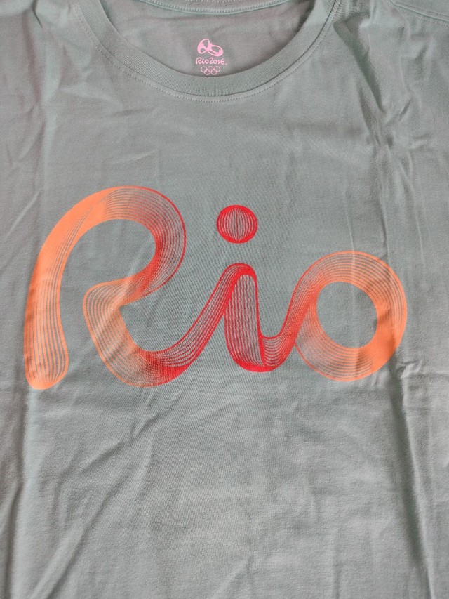 Camiseta Original Rio 2016 Nova Verde colecionadores - Foto 4