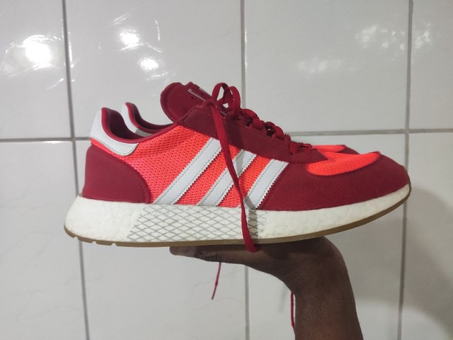 adidas marathon tech vermelho
