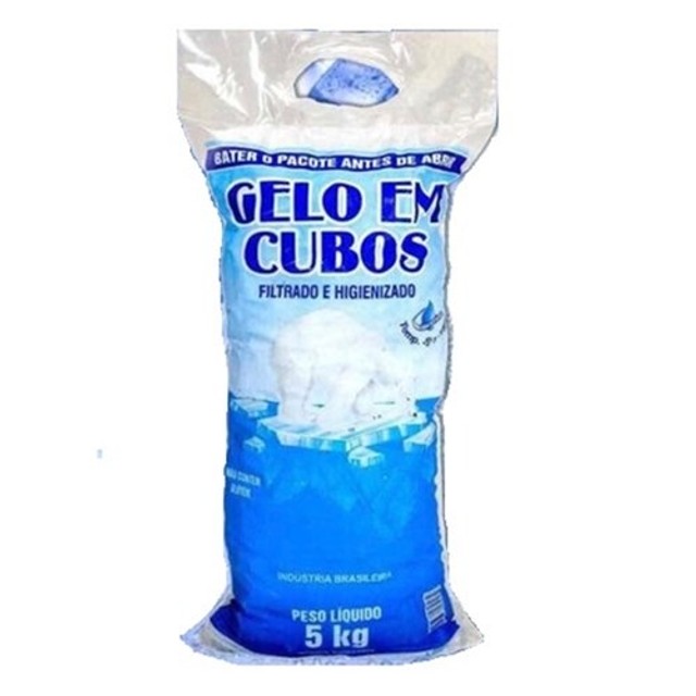 Gelo em cubos drink guaruja