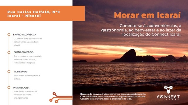 Condomínio Connect Icaraí- Rua Doutor Carlos Halfeld, 9 - Icaraí - Niterói/RJ - Foto 2
