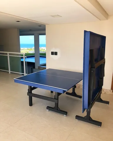 Mesa de Tênis de Mesa / Ping Pong Automat MDF 28mm - Preta