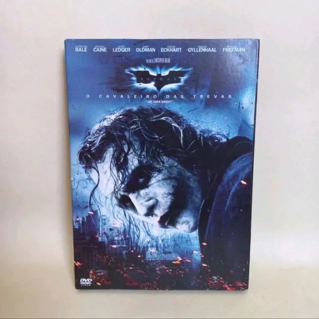 BATMAN CAVALEIRO DAS TREVAS DVD COM LUVA CHRISTOPHER NOLAN - Foto 2