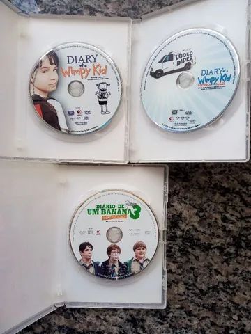 DVD Diário de Um Banana 1, 2 e 3 - CDs, DVDs etc - Menino Deus, Porto  Alegre 1250012623