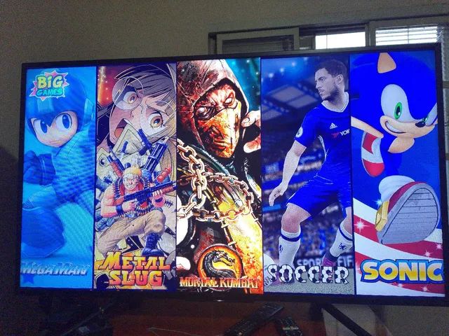 Fliperama Portatil Big Games