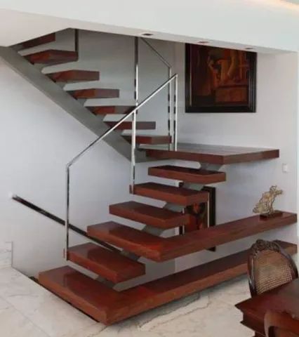 Guarda corpo e corrimão de inox e vidros - Foto 5