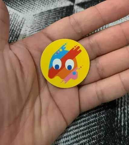Tazo Elma Chips Edição Pac Man Amarelo - Foto 3