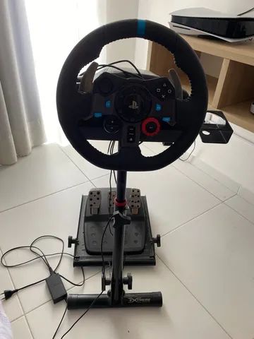 Volante Logitech G27, Pedais, Câmbio *impecável* + Brinde