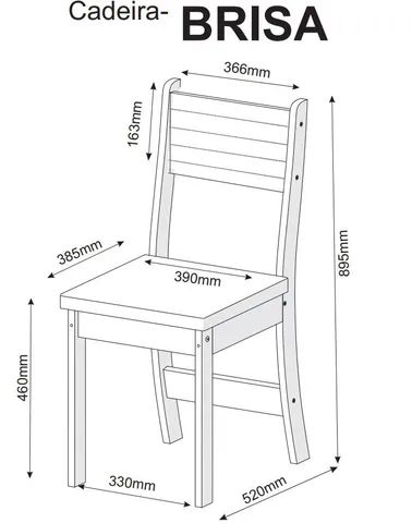 MESA 4 CADEIRAS SUOER DESIGN OFERTA !! R725N - Foto 2