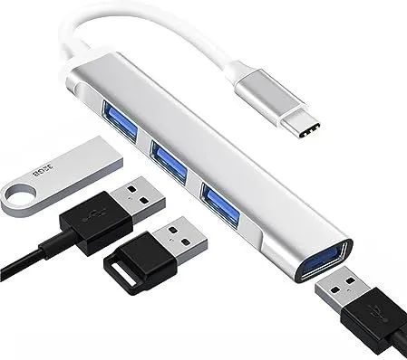 Hub Usb Type-c 4 Portas Usb 3.0