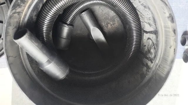 Asprador de pó e água tambor lavor power duo new 14 litros 200v 1250W - Foto 6