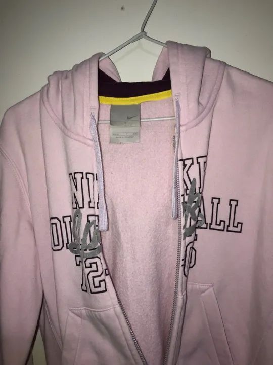 Jaqueta com capuz feminina tam P Nike - Foto 4
