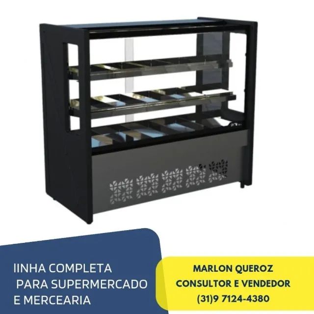 Balcão Estufa 1,25M 127/220v Polar Novo