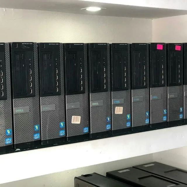 Lote C/ 10 Computadores Dell Intel Core i5 SSD 128gb Mem 8gb - Garantia e Nota