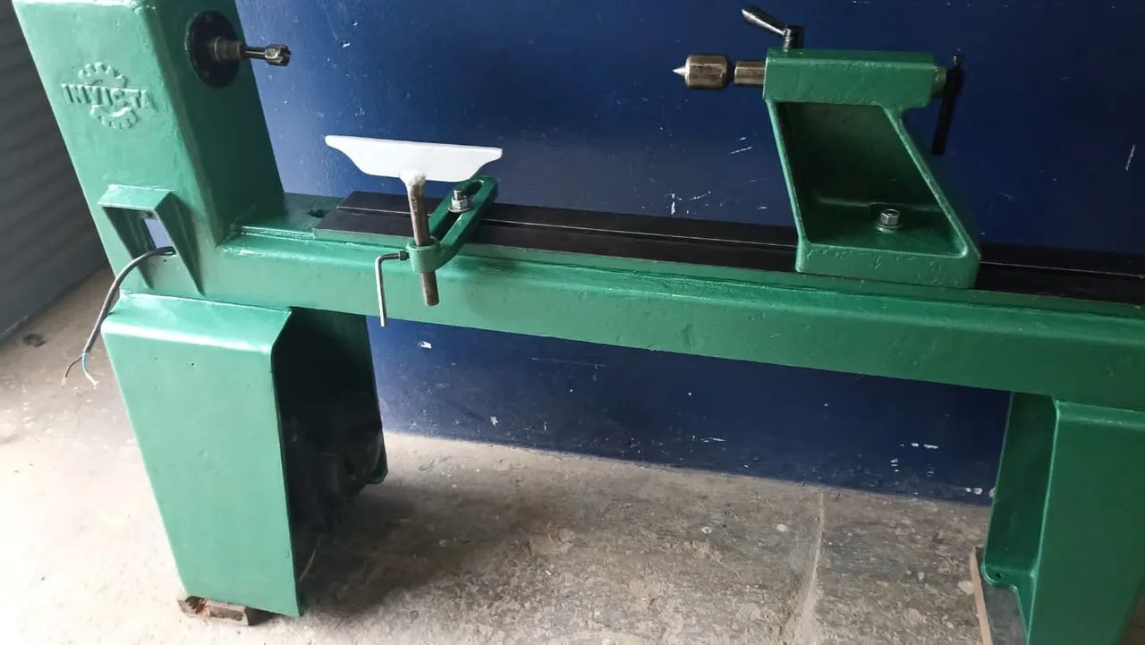 Torno de madeira Invicta  - Foto 2