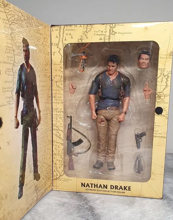 Nathan Drake uncharted 4 Neca Bootleg novo  - Foto 3
