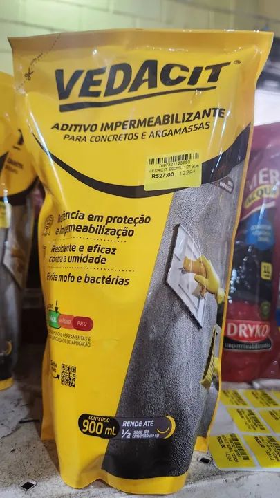Vedacit Impermeabilizante 900ml - Novo
