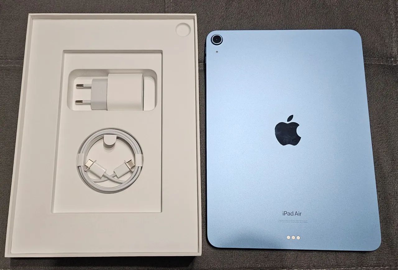 iPad Air 10.9 polegadas 5a gerac?a?o Azul, Novo