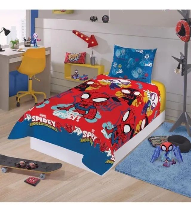 Jogo De Cama Homem-Aranha - Foto 2