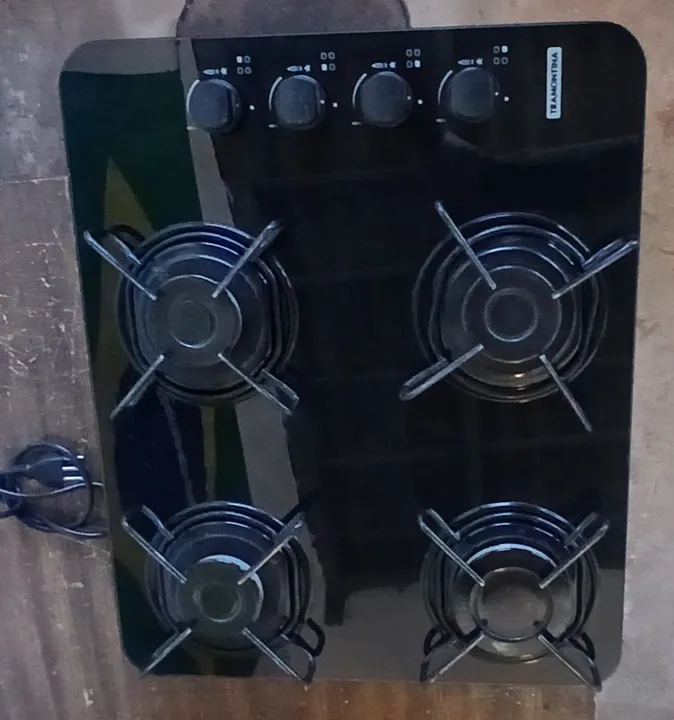 Cooktop Tramontina 4 Bocas - Preto
