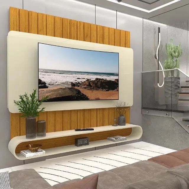 sala home rack bancada painel  - Foto 2